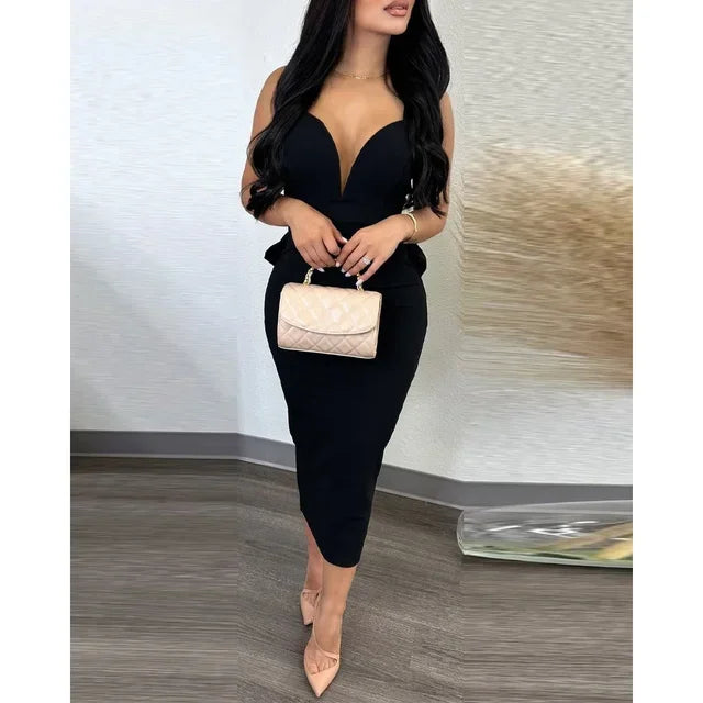 Always Ready To Sparkle Midi Dress