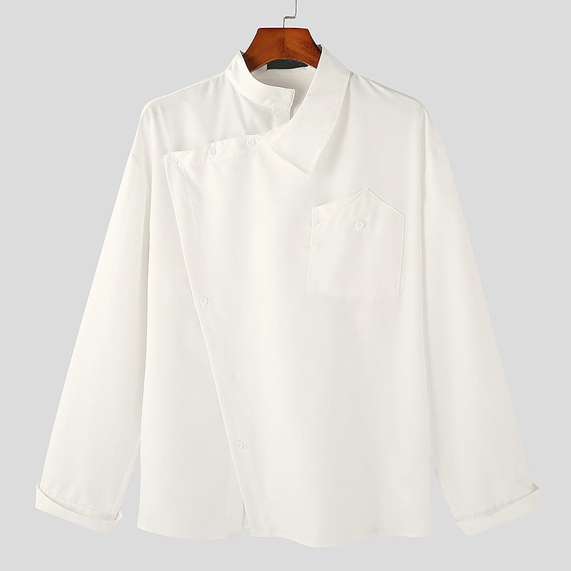 Men's Designer Lapel Shirt