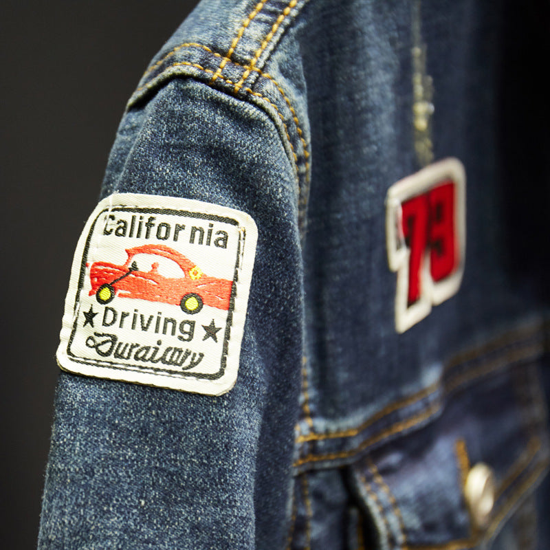 Men's Specialized Plus Size Denim Jacket