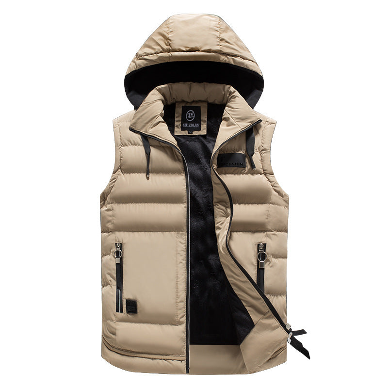 Men's Casual Black Vest