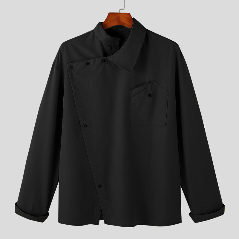Men's Designer Lapel Shirt
