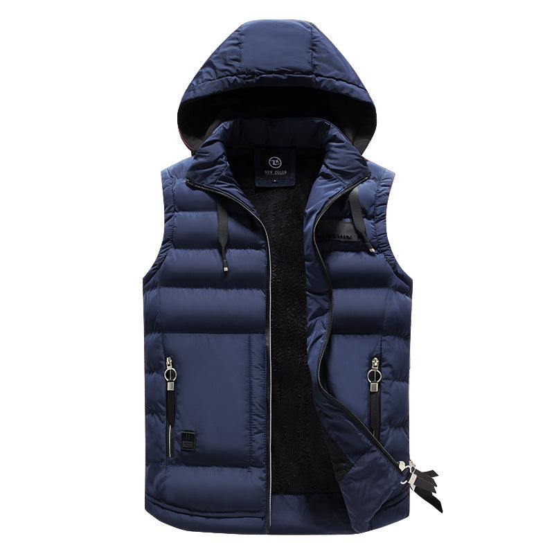 Men's Casual Black Vest