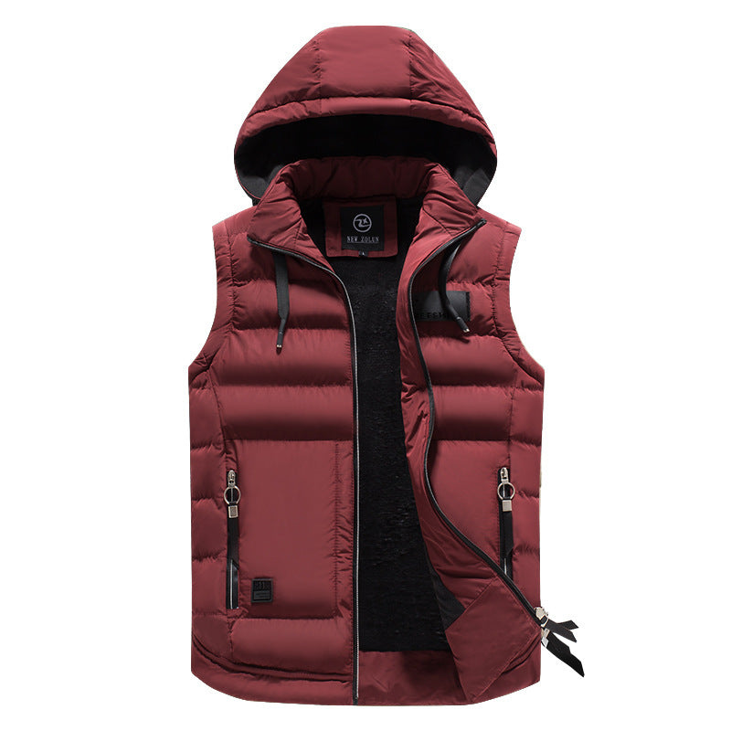 Men's Casual Black Vest