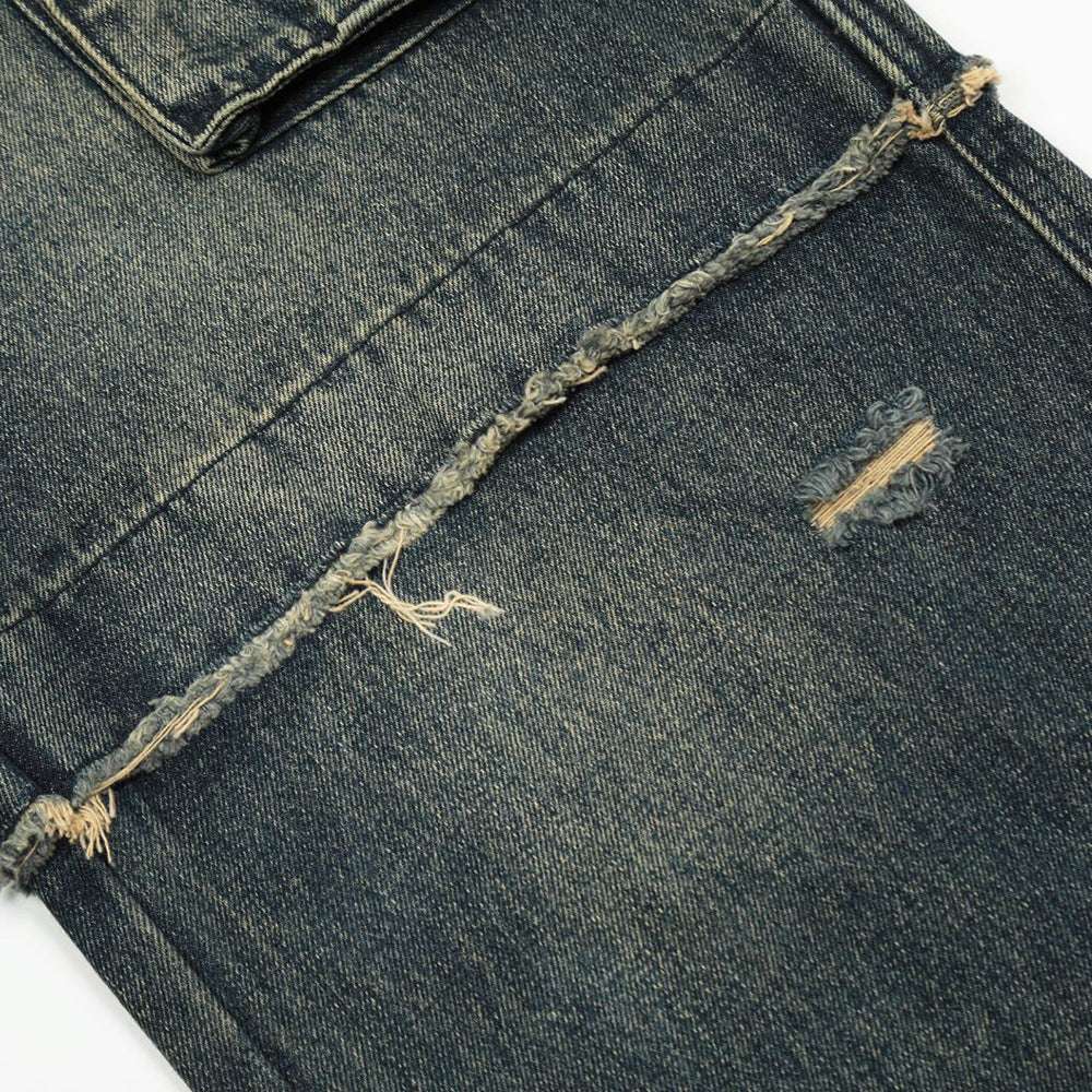 Fearless Men's Ripped Cargo Jeans