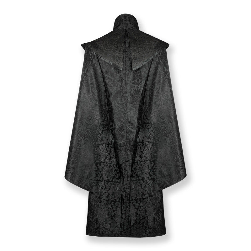 Back to Black Medieval Inspired Mid-length Coat