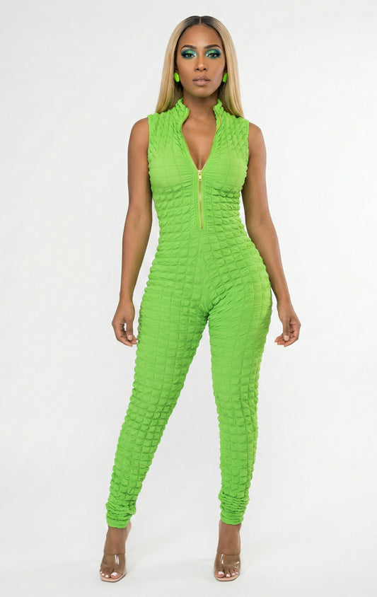 0111 That Girl Is Fierce Elegant Jumpsuit