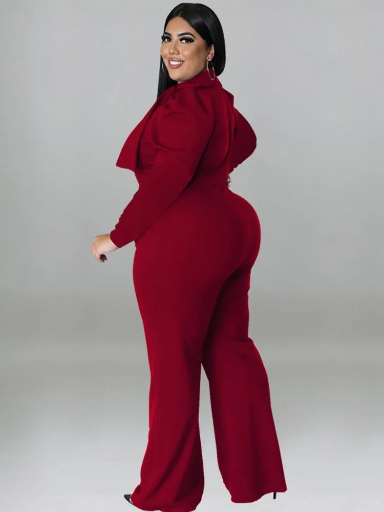 Extreme Elegance Special Occasion Plus Size Jumpsuit