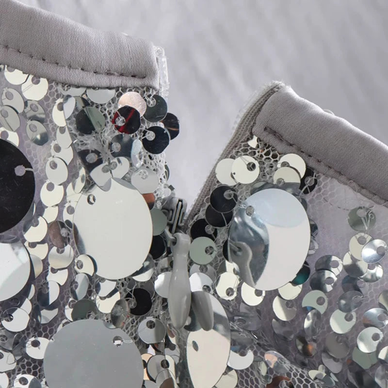 Do You See Me Sequin Mini Skirt