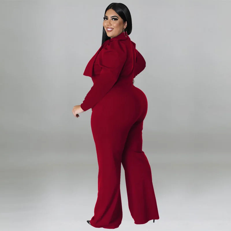 Extreme Elegance Special Occasion Plus Size Jumpsuit