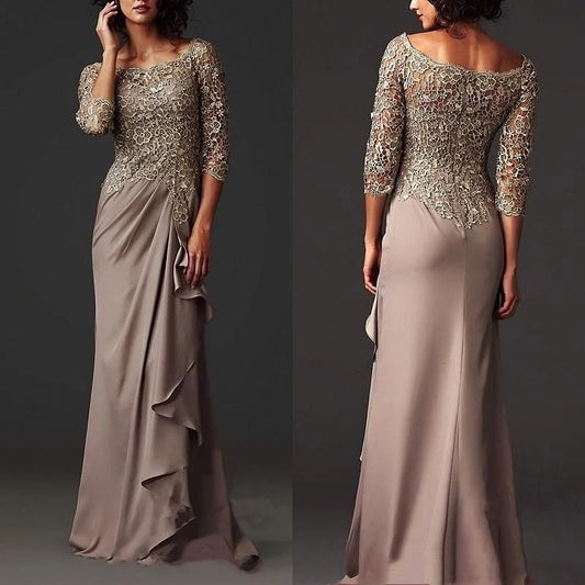 Queen Mother Elegant Formal Dress