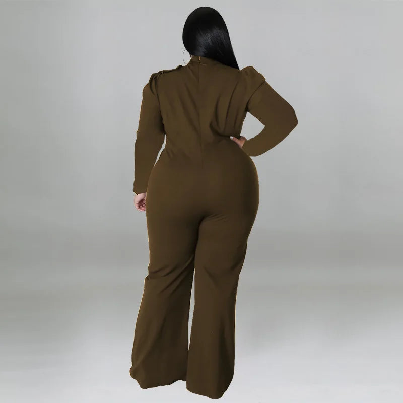 Extreme Elegance Special Occasion Plus Size Jumpsuit
