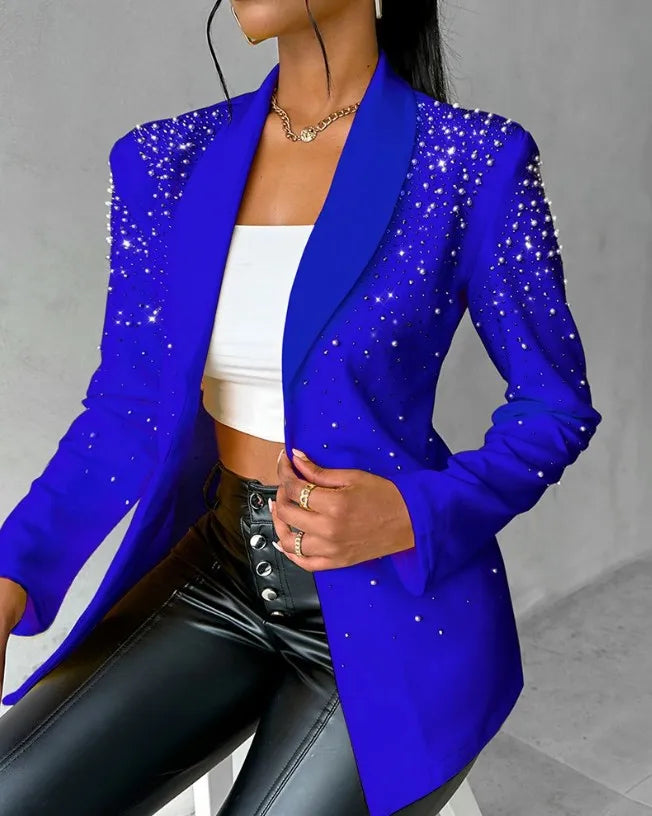 Always Your Baby Sequin Blazer