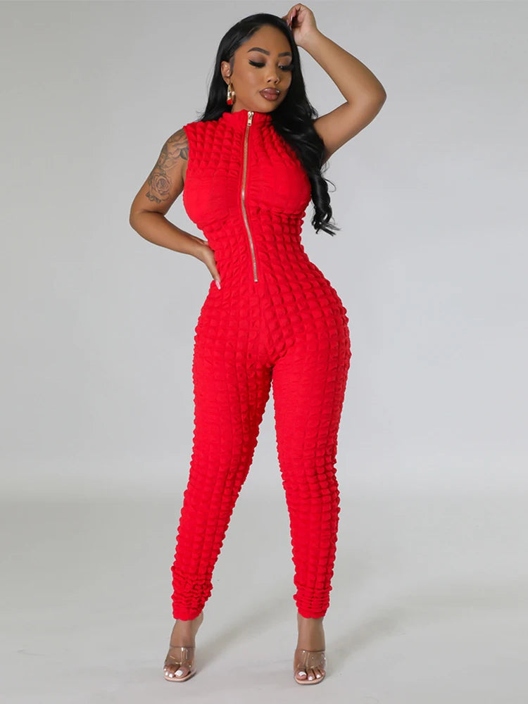 0111 That Girl Is Fierce Elegant Jumpsuit