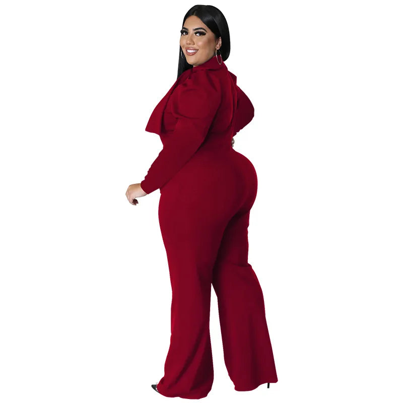 Extreme Elegance Special Occasion Plus Size Jumpsuit