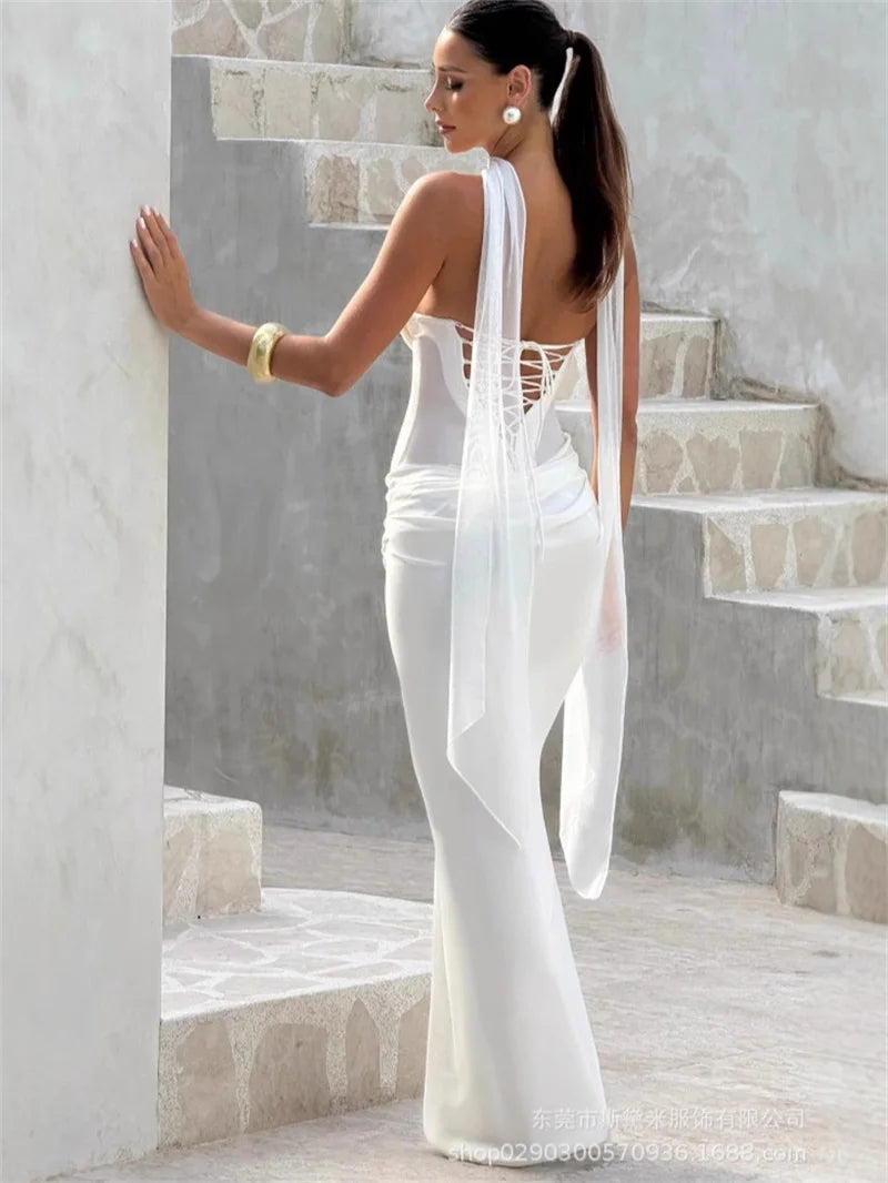 Chocolate Promise Elegant Formal Dress