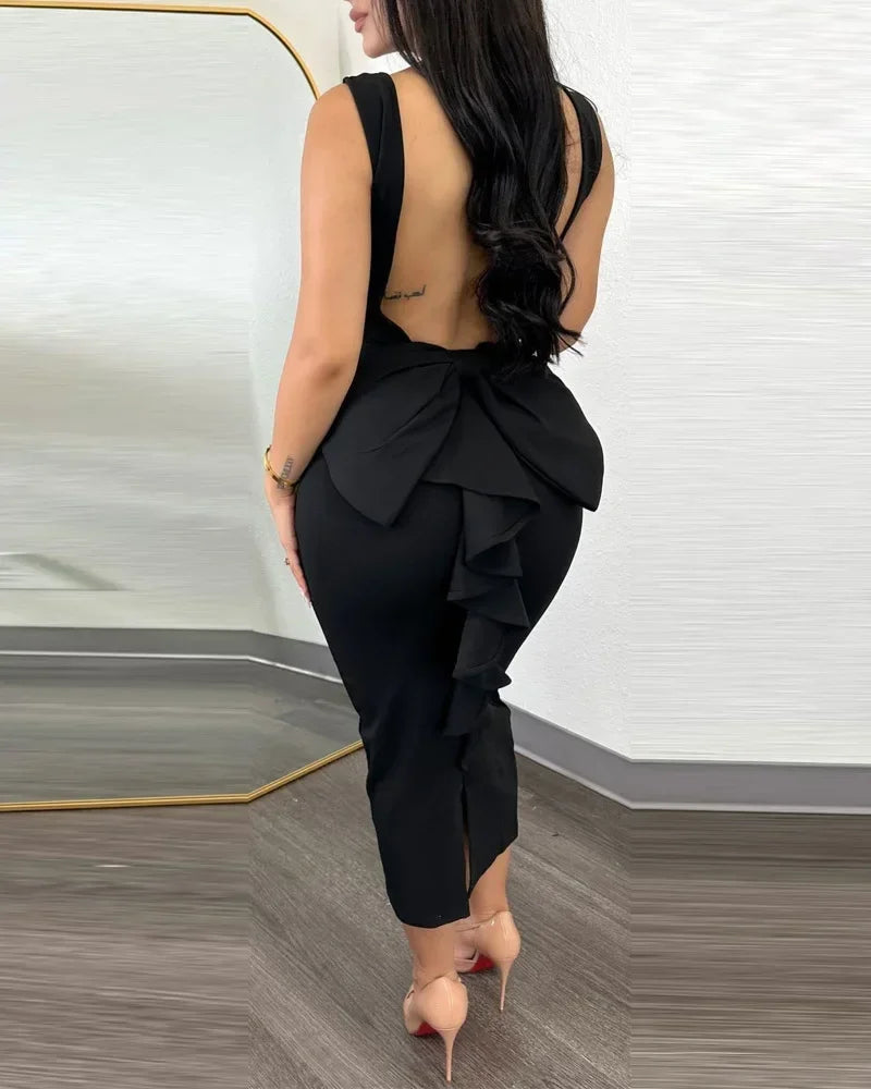 Always Ready To Sparkle Midi Dress