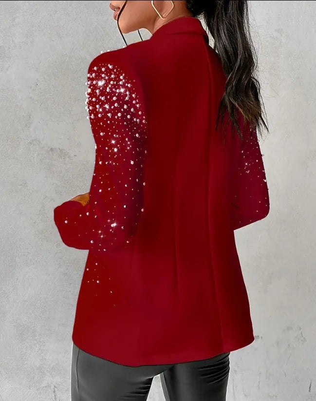 Always Your Baby Sequin Blazer