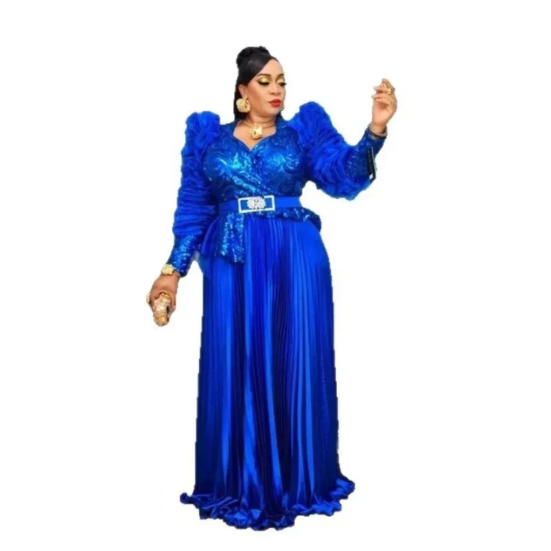 Luxury Plus Size Elegant Evening Dress