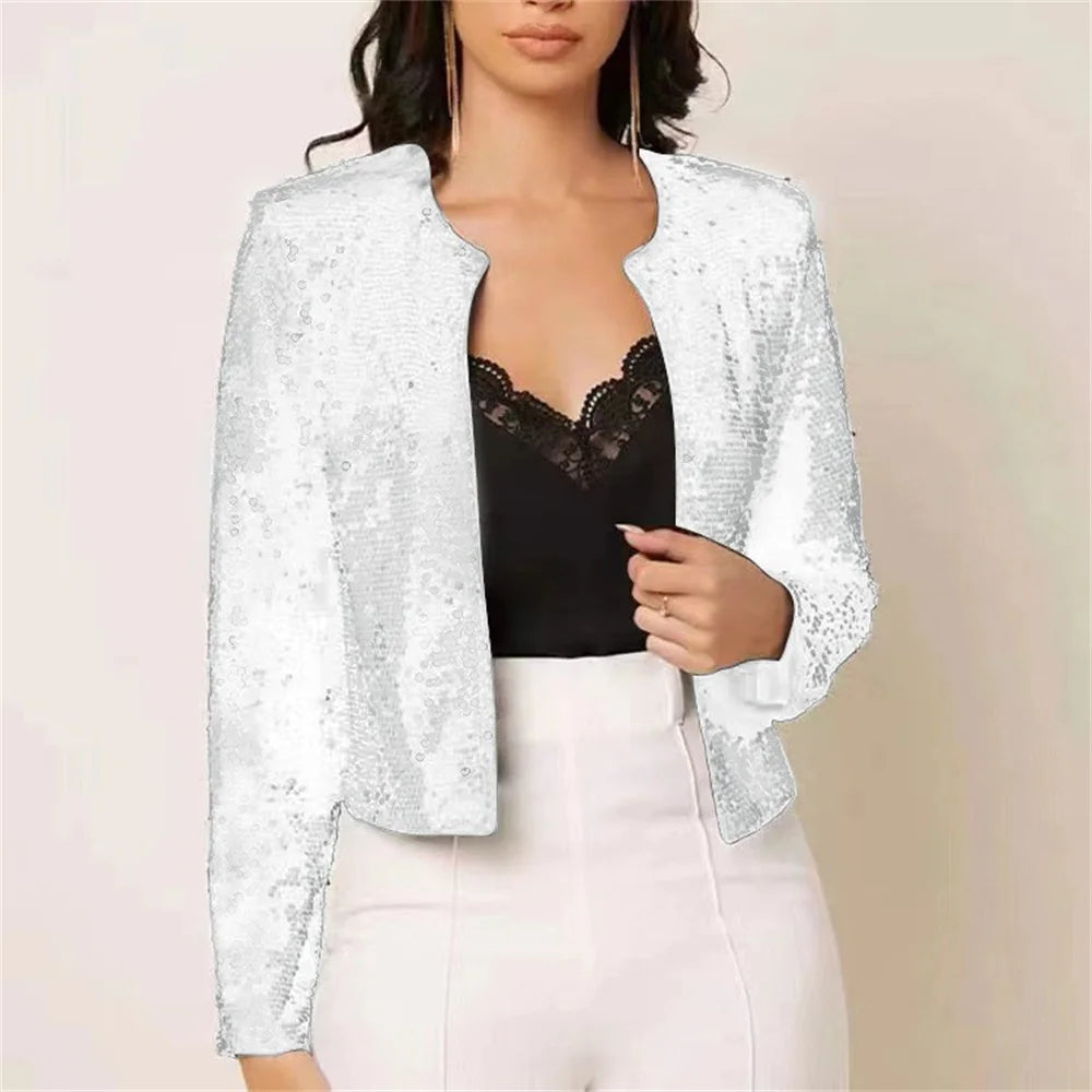 Always Golden Sequin Cardigan Jacket