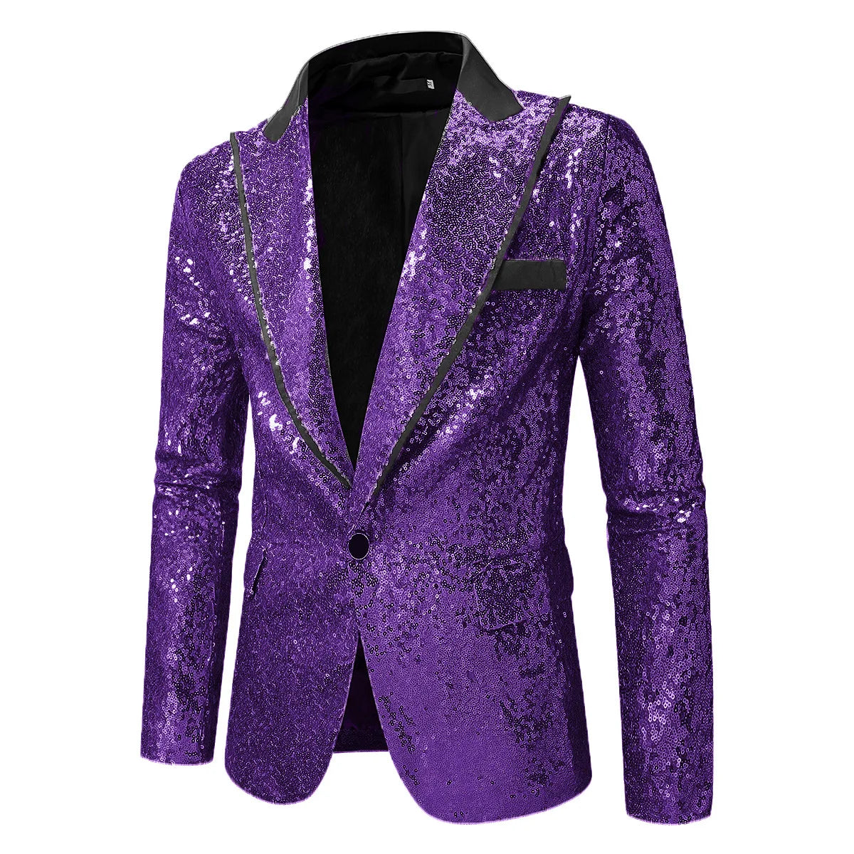 All Eyes On Me Men's Sequin Formal Blazer