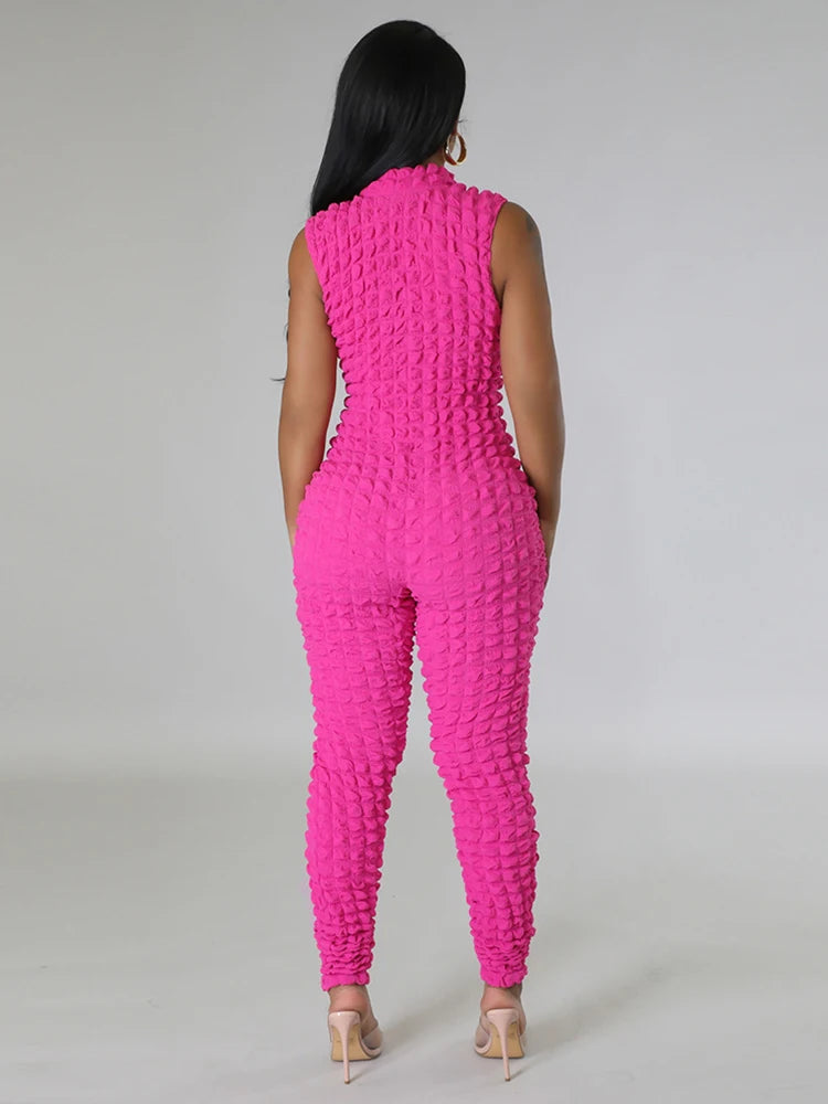 0111 That Girl Is Fierce Elegant Jumpsuit