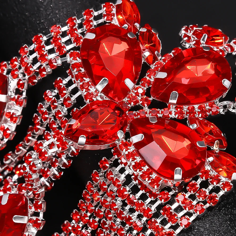Always Ravishing Large Statement Earrings (special occasion, Holiday, Christmas)