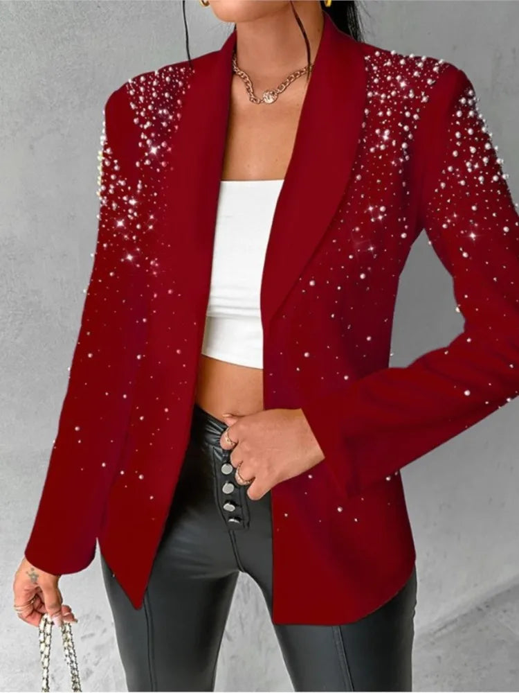 Always Your Baby Sequin Blazer