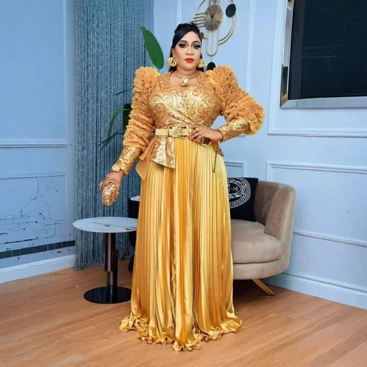 Luxury Plus Size Elegant Evening Dress