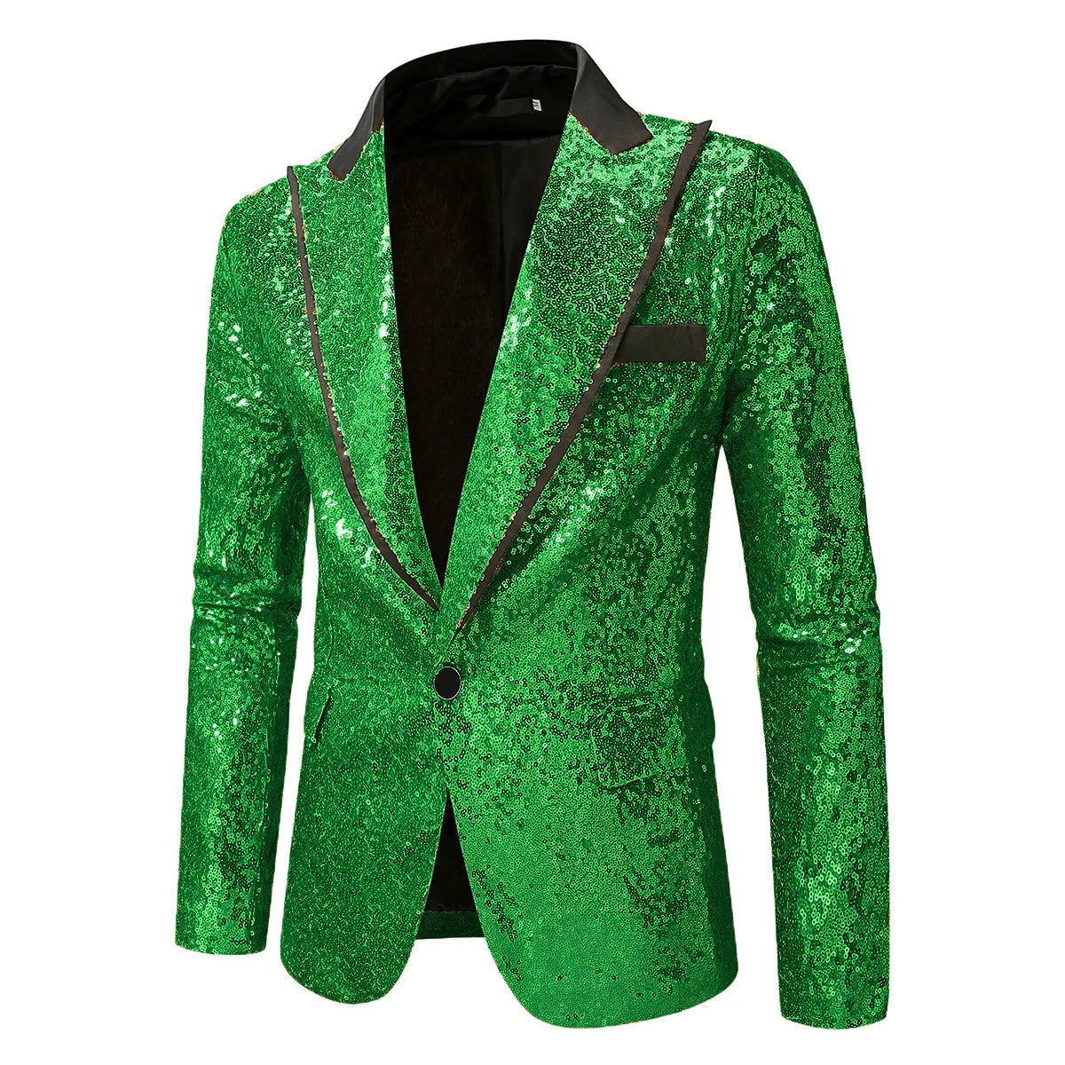 All Eyes On Me Men's Sequin Formal Blazer
