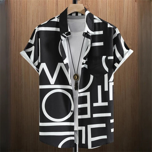 And He's Too Fly 3D Printed Geometry Men's Shirt