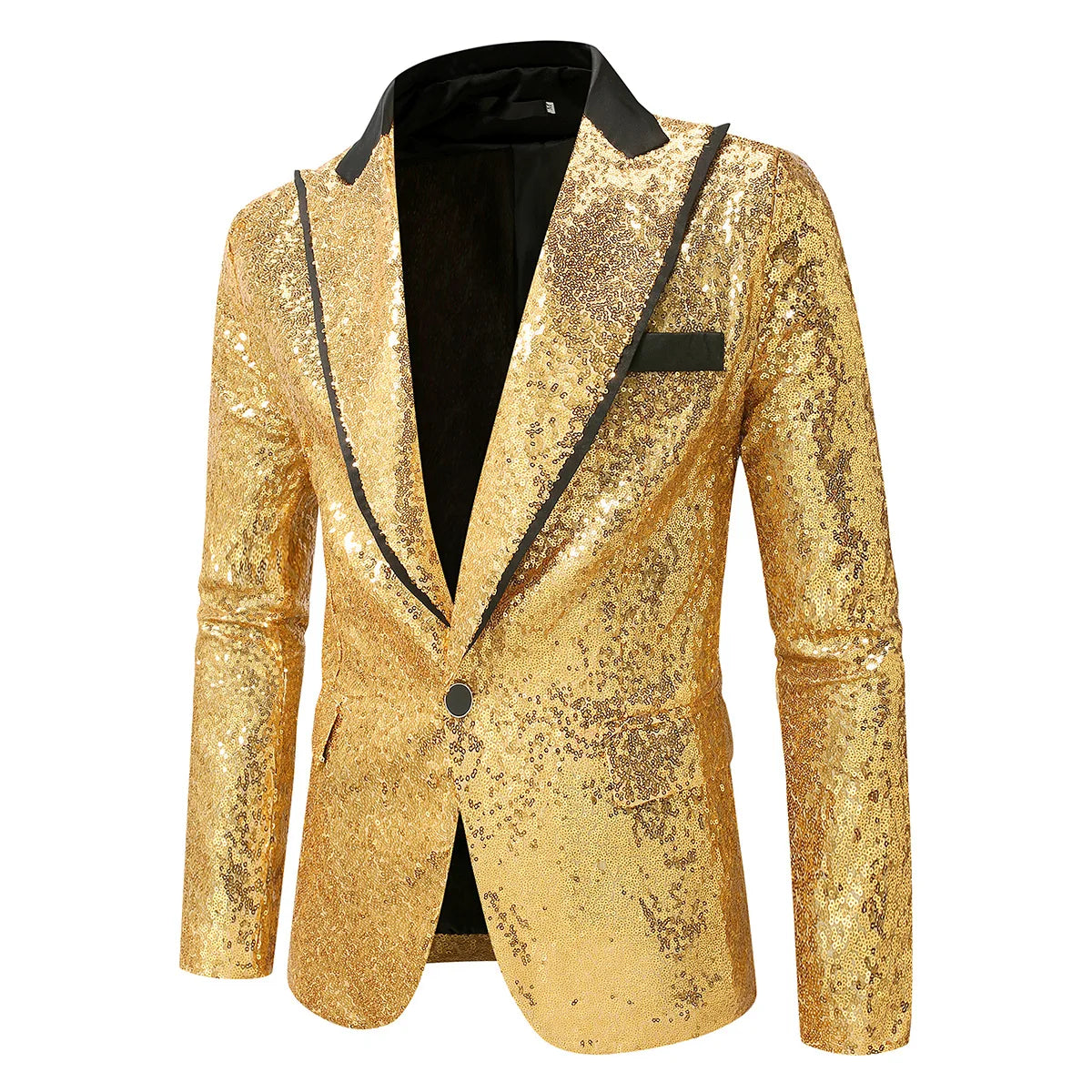 All Eyes On Me Men's Sequin Formal Blazer