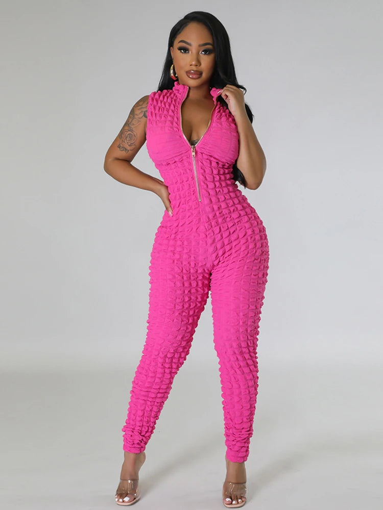 0111 That Girl Is Fierce Elegant Jumpsuit