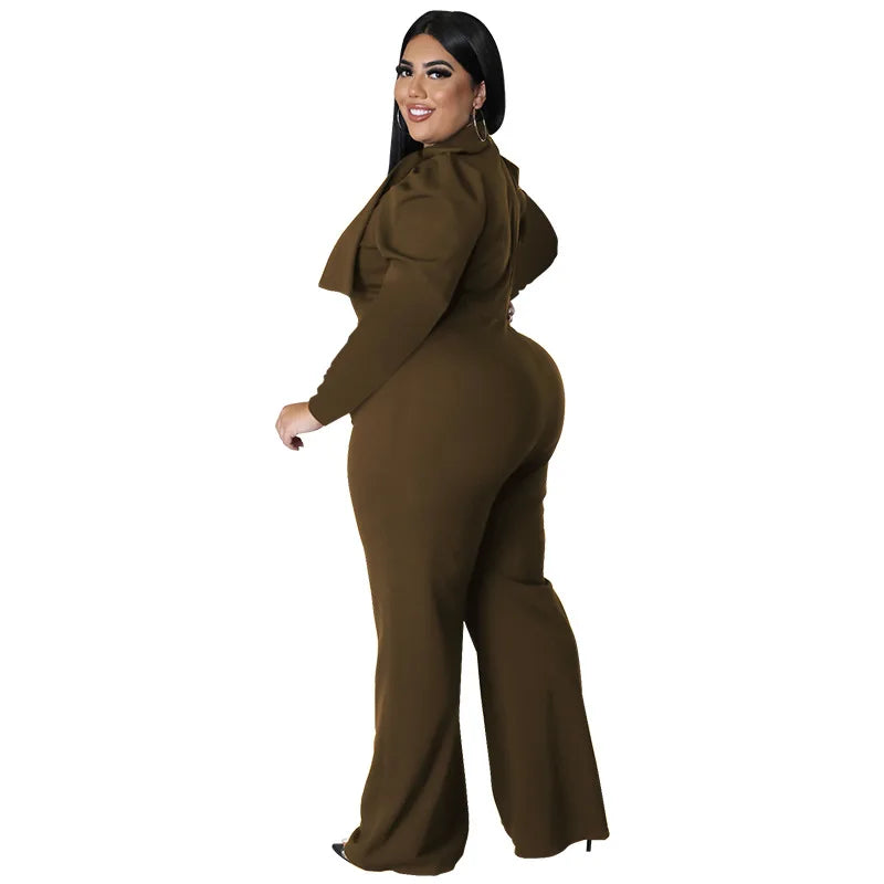 Extreme Elegance Special Occasion Plus Size Jumpsuit