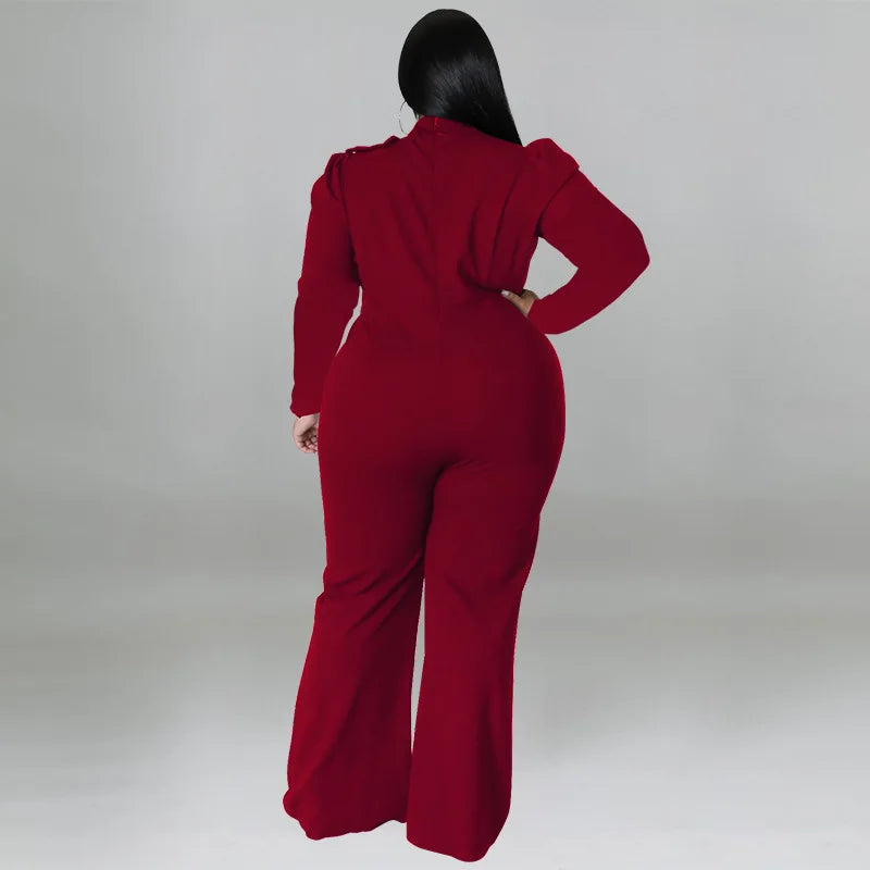 Extreme Elegance Special Occasion Plus Size Jumpsuit