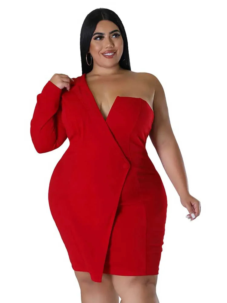 A1 Elegant Beauty Plus Size Special Occasion Dress
