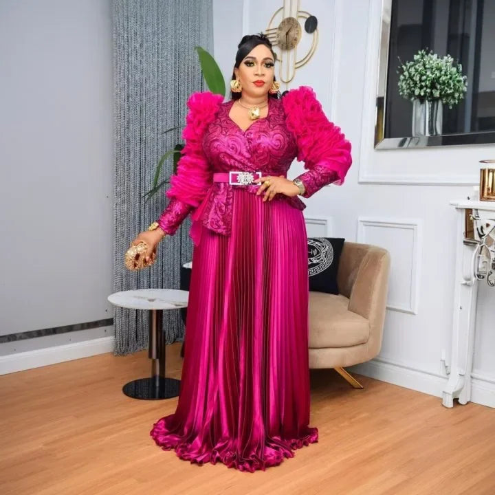 Luxury Plus Size Elegant Evening Dress