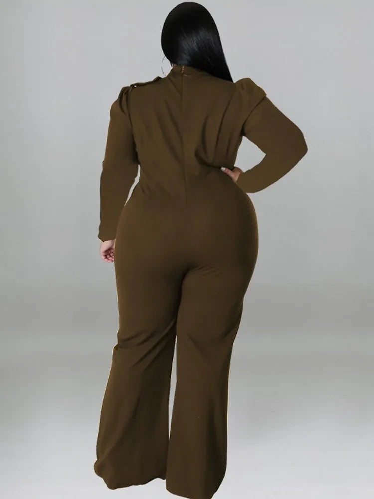 Extreme Elegance Special Occasion Plus Size Jumpsuit