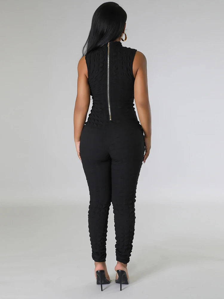 0111 That Girl Is Fierce Elegant Jumpsuit