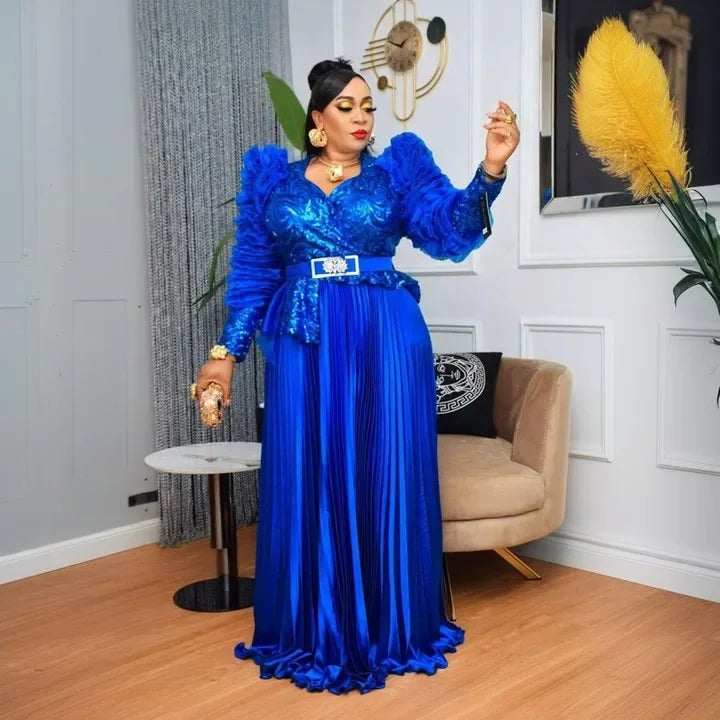 Luxury Plus Size Elegant Evening Dress