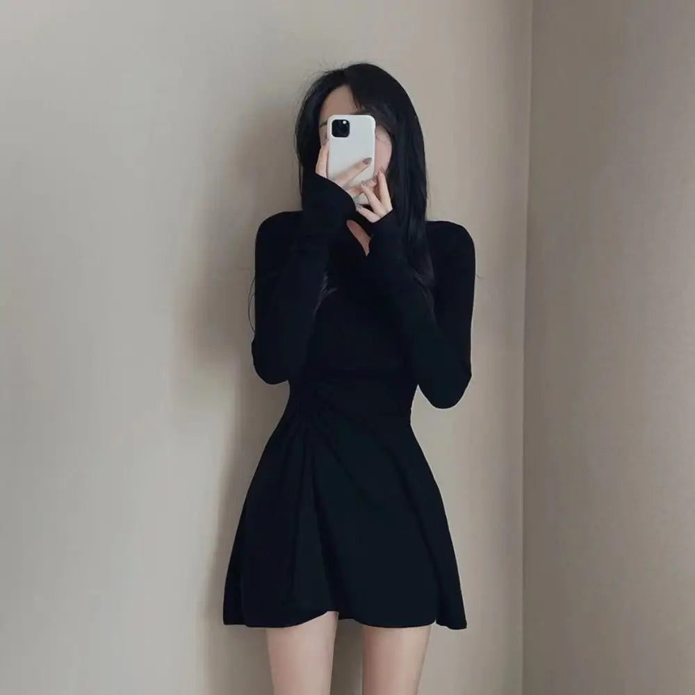 Back To Black Christmas Dress