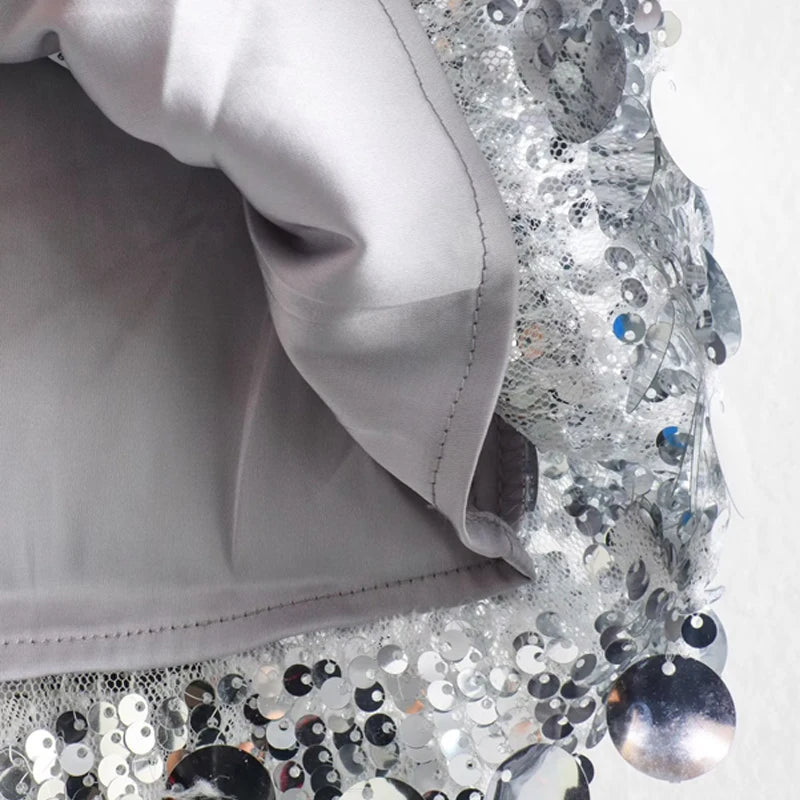 Do You See Me Sequin Mini Skirt