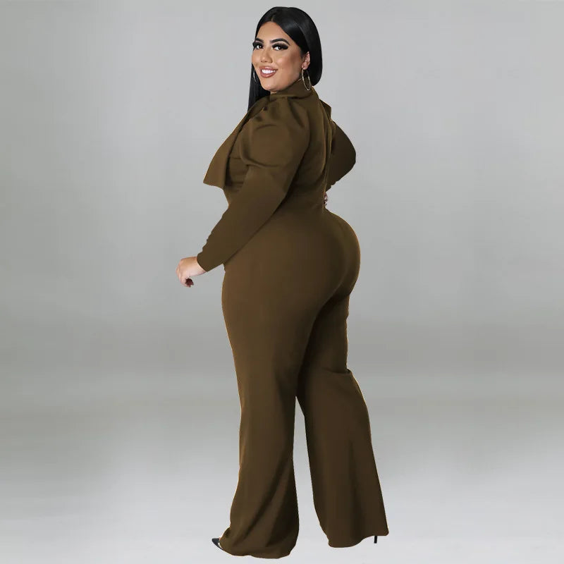 Extreme Elegance Special Occasion Plus Size Jumpsuit