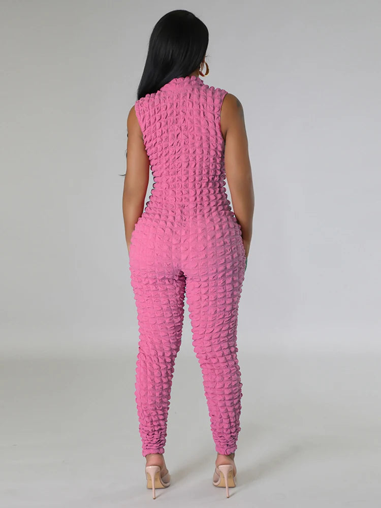 0111 That Girl Is Fierce Elegant Jumpsuit
