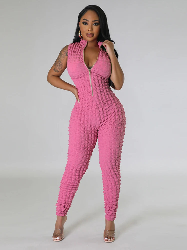 0111 That Girl Is Fierce Elegant Jumpsuit