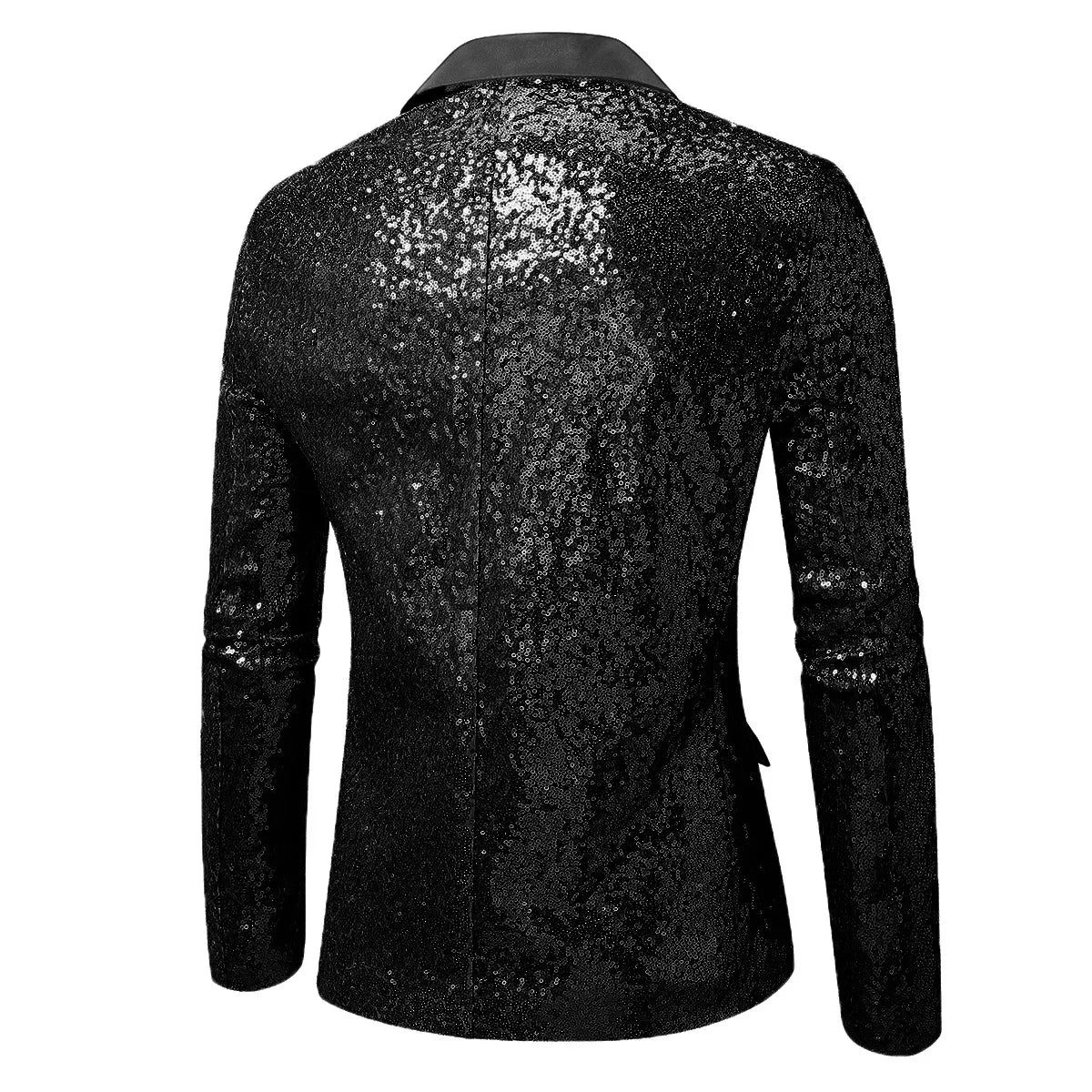 All Eyes On Me Men's Sequin Formal Blazer
