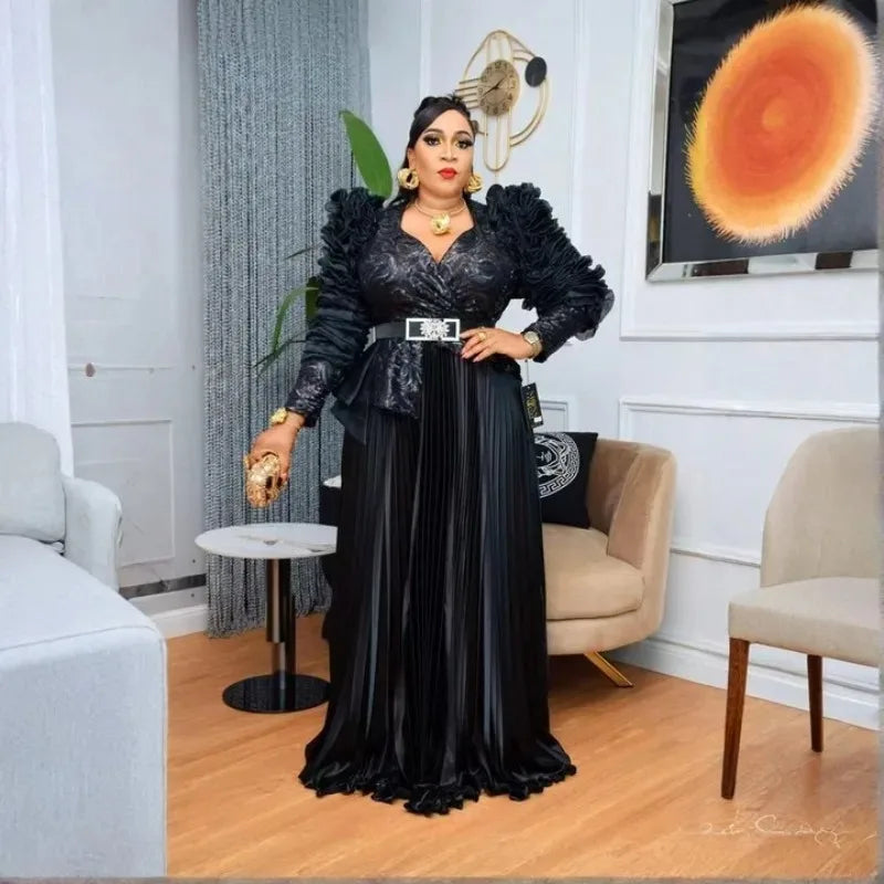 Luxury Plus Size Elegant Evening Dress