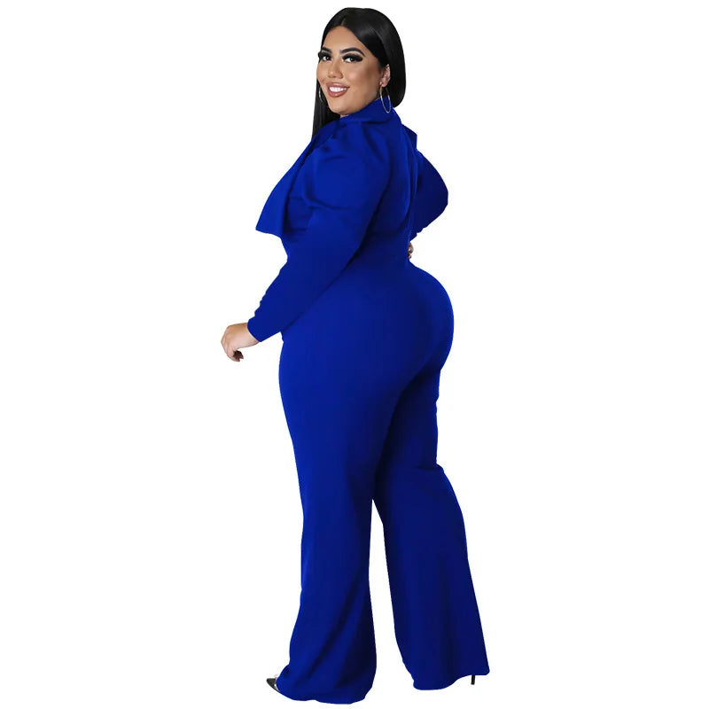 Extreme Elegance Special Occasion Plus Size Jumpsuit