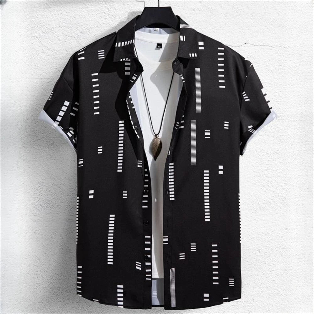 And He's Too Fly 3D Printed Geometry Men's Shirt