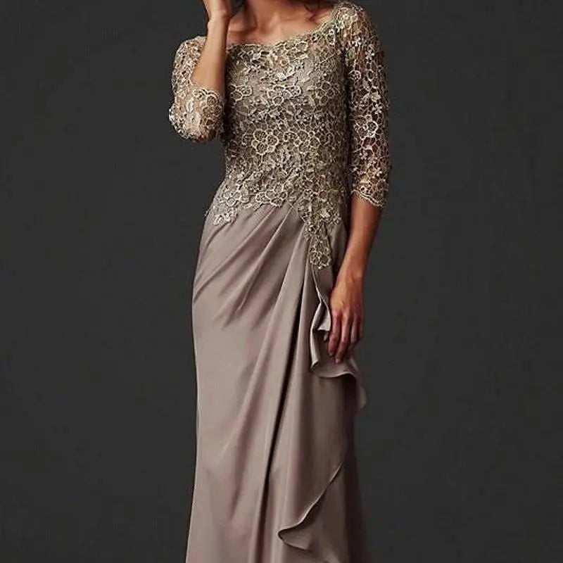 Queen Mother Elegant Formal Dress