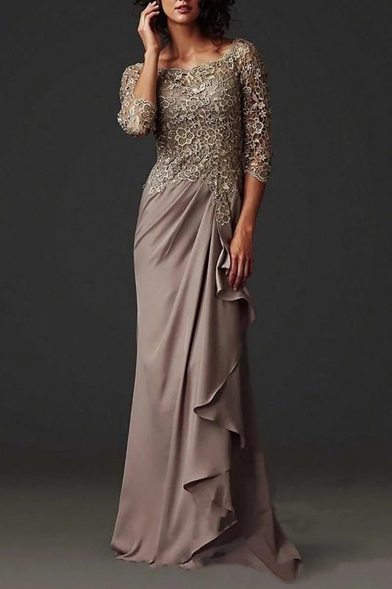 Queen Mother Elegant Formal Dress